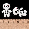 Halloween Silicone Focal Beads SL-CBADC51-05-3