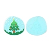 Christmas Theme 3D Printed Resin Pendants RESI-I036-03D-2