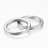 Tarnish Resistant 304 Stainless Steel Split Key Rings LS-STAS-P177-1.8x20mm-P-2