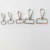 Alloy Swivel Clasps Lanyard Snap Hooks for Purse Bag Strap Hardware AL-CBACC64-01S-A-1