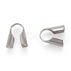 Tarnish Resistant Stainless Steel Bead Tips X-STAS-R062-4mm-2