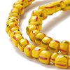 Handmade Lampwork Beads Strands BLOW-K001-01B-09-4