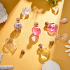 40Pcs 2 Style Glass Bottles AJEW-SC0001-34-4