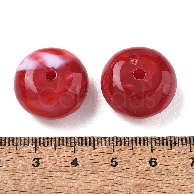 Two Tone Acrylic Beads AC-CBABA33-01M-1