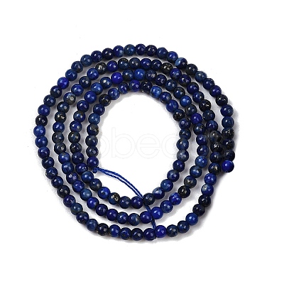 Natural Lapis Lazuli Beads Strands G-RM250101-B37-1