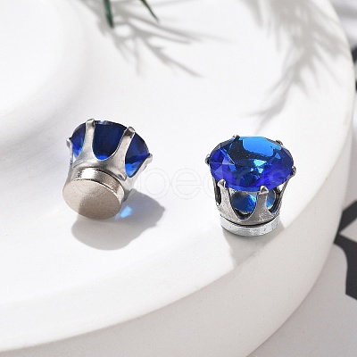 Cubic Zirconia Clip-on Earrings EJEW-L100-01P-11-1