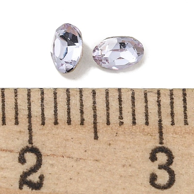 Glass Rhinestone Cabochons RGLA-L029-17B-371-1