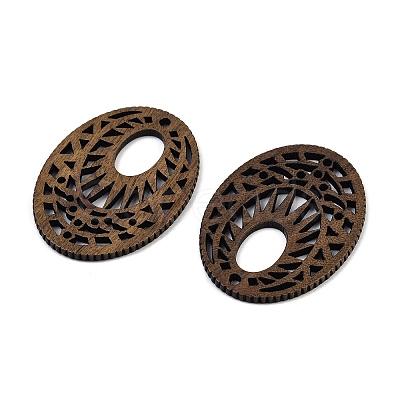 Walnut Wood Pendants WOOD-A025-10-1