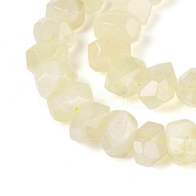 Natural Lemon Quartz(Heated) Beads Strands G-N347-18A-04-1