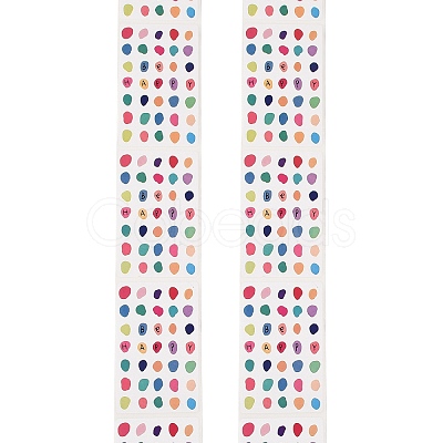 200Pcs Thank You Theme Stickers Roll DIY-M070-01A-1