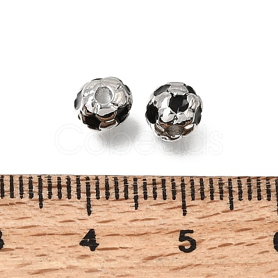 Brass Enamel Beads KK-Z163-06P-A01-1