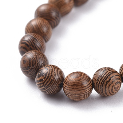 Adjustable Nylon Cord Braided Beaded Bracelets BJEW-JB04708-1
