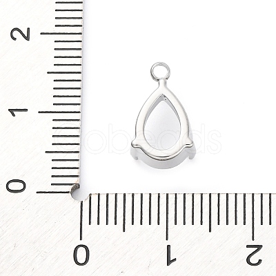 304 Stainless Steel Rhinestone Claw Settings STAS-U042-04B-P-1