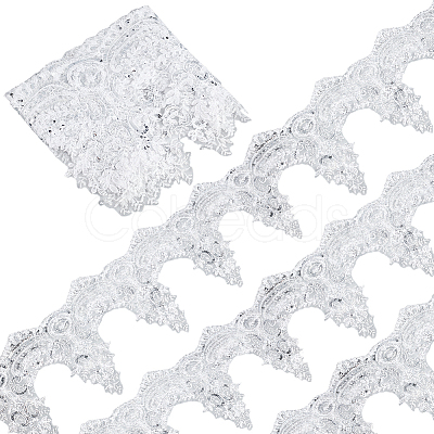 5 Yards Ethnic Style Polyester with Plastic Ribbon SRIB-PH0001-76-1
