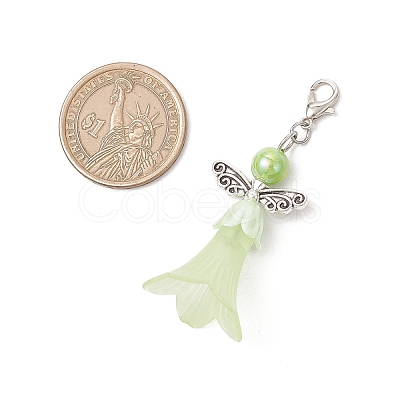 Acrylic Pendant Decorations HJEW-JM03627-1