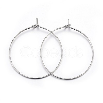 316 Surgical Stainless Steel Wine Glass Charms Rings STAS-L214-01G-1