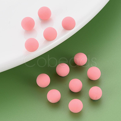 Opaque Acrylic Beads PAB702Y-B01-05-1