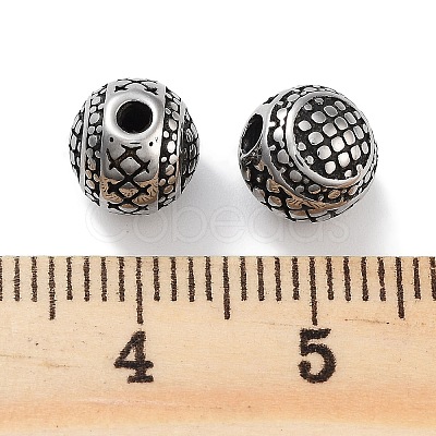 304 Stainless Steel Beads STAS-M057-03AS-1