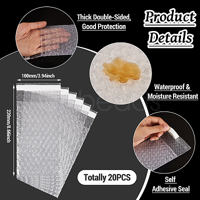 PE Film Bubble Bags ABAG-TAC0035-08D-1