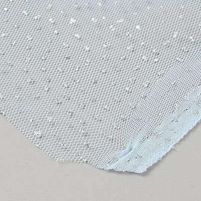Polyester Silver Point Fabric AJEW-WH20006-90E-1