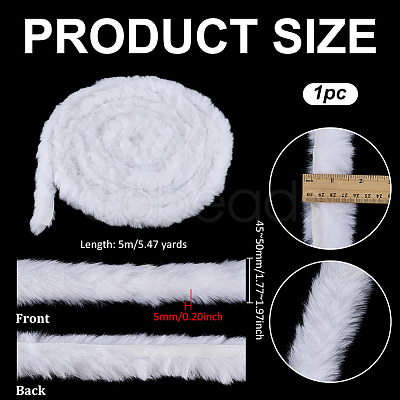 1Pc Artificial Wool Costume Accessories AJEW-PH0007-43A-1