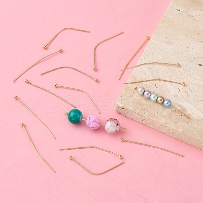 Brass Ball Pins KK-L048-01-1