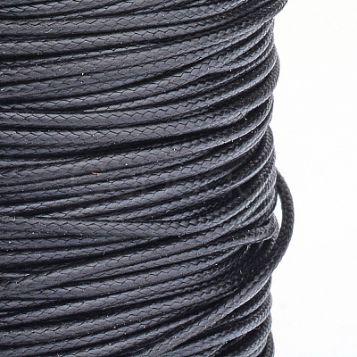 Braided Korean Waxed Polyester Cords YC-T002-0.8mm-101-1