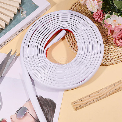 Self Adhesive Semicircular Hard PVC Cable Cover AJEW-WH0886-24C-1