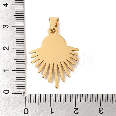 Resin Imitation Cat Eye Pendants STAS-P340-02G-02-1