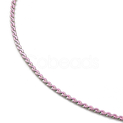Ion Plating(IP) 304 Stainless Steel Serpentine Chain Bracelets BJEW-D020-01RC-1