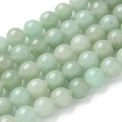 Natural Green Aventurine Beads Strands LS-G-F591-16-1