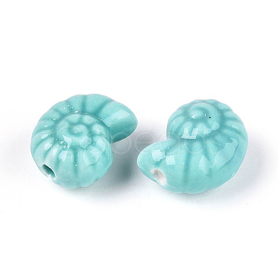 Glazed Porcelain Beads LS-PORC-I028-02D-01-1