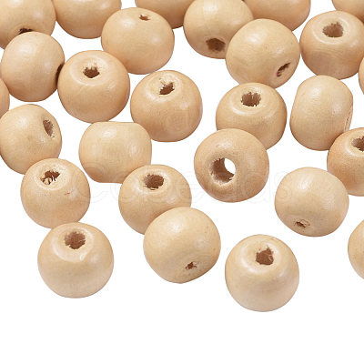 Natural Wood Beads YTB022-6-1