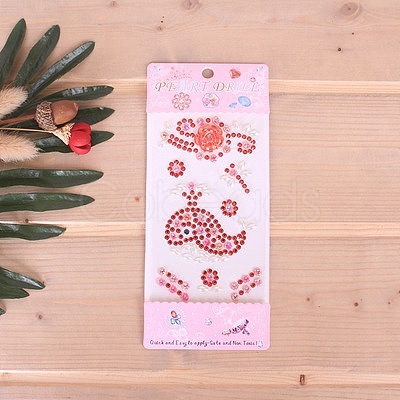 Self Adhesive Mobile Phone Stickers X1-AJEW-TAC0025-05B-1