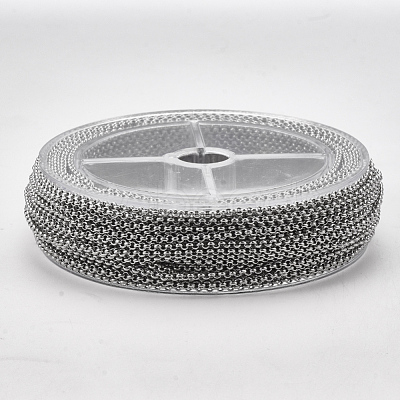 Tarnish Resistant 304 Stainless Steel Rolo Chains CHS-S005-01-1