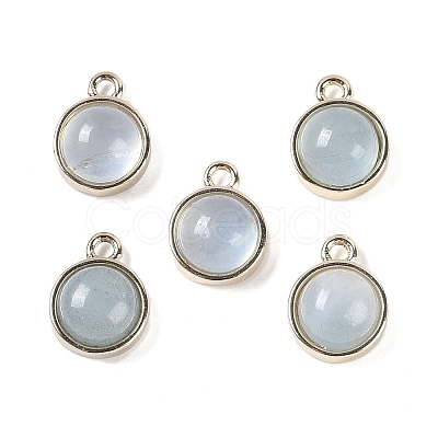 Natural Aquamarine Pendants G-K372-03G-03-1