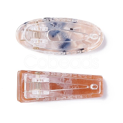 Cellulose Acetate(Resin) and Plasic Alligator Hair Clips X-PHAR-C008-01E-1