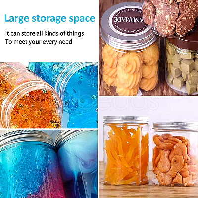 Transparent Plastic Bead Containers CON-BC0004-86-1