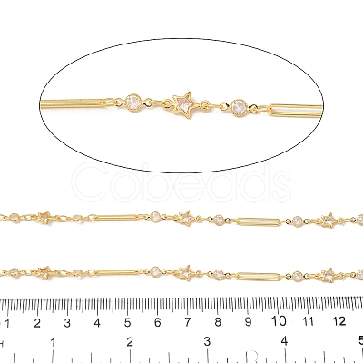 Handmade Brass Link Chain CHC-E028-09G-1