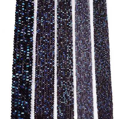 Electroplate Glass Beads Strands LS-EGLA-A044-T4mm-L15-1