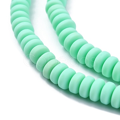 Handmade Polymer Clay Beads Strands X-CLAY-N008-008P-1