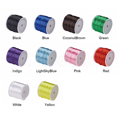 Nylon Satin Rattail Cord NWIR-PH0001-10A-1