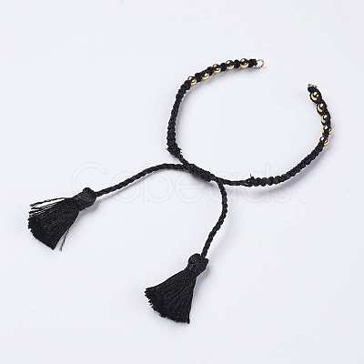 Polyester DIY Braided Bracelet Making MAK-K018-B12-1