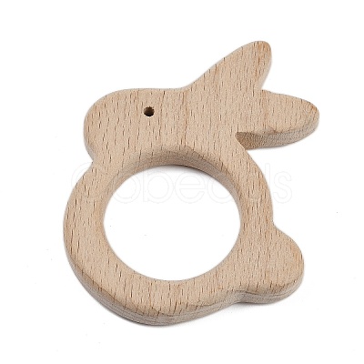 Natural Beech Wooden Teething Toys WOOD-U003-12-1