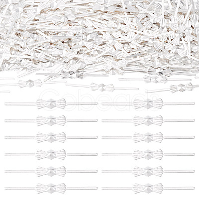 200Pcs Iron Bowknot Buckles IFIN-TA0001-72S-1