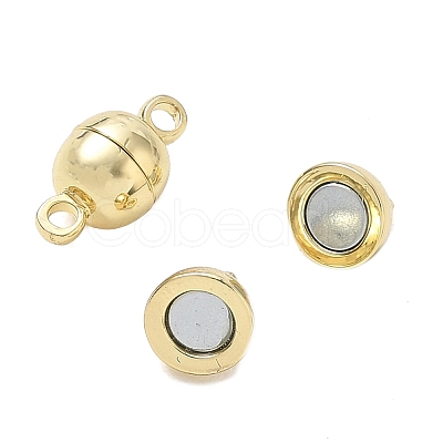 Brass Magnetic Clasp with Loop KK-CBA5585-10G-1