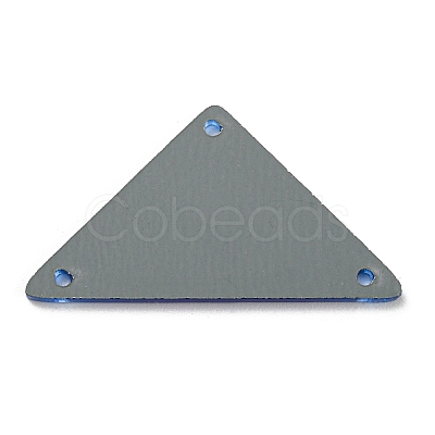 Triangle Acrylic Mirror Sew on Rhinestones MACR-G065-02C-02-1