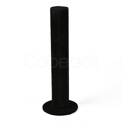 Velvet Vertical Tower Jewelry Bracelet Display Stand ODIS-F006-01C-1