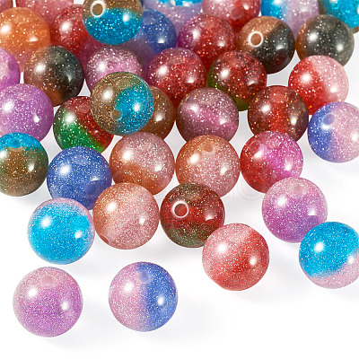 20Pcs 10 Colors Cat Eye Beads FIND-TA0009-88-1
