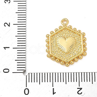 Brass Pendants KK-B126-01G-Q-1